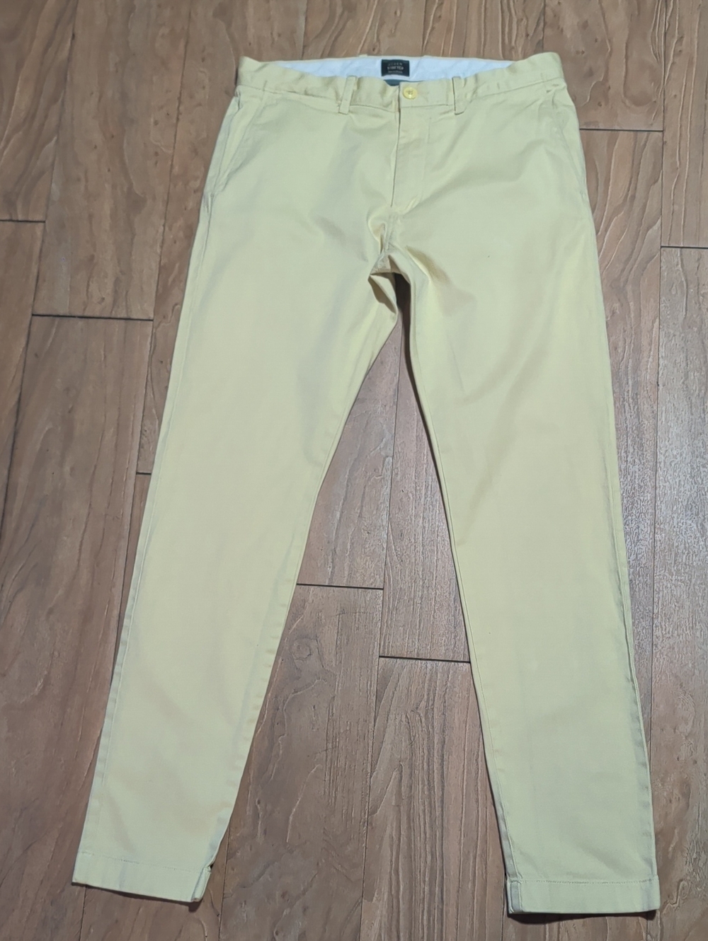 484 Slim Fit Light Yellow Men's Chino Pants